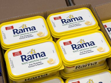 Markette Rama margarin ambalajlama.