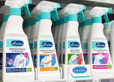 Dr. Beckmann 'ın temizlik ürünleri..