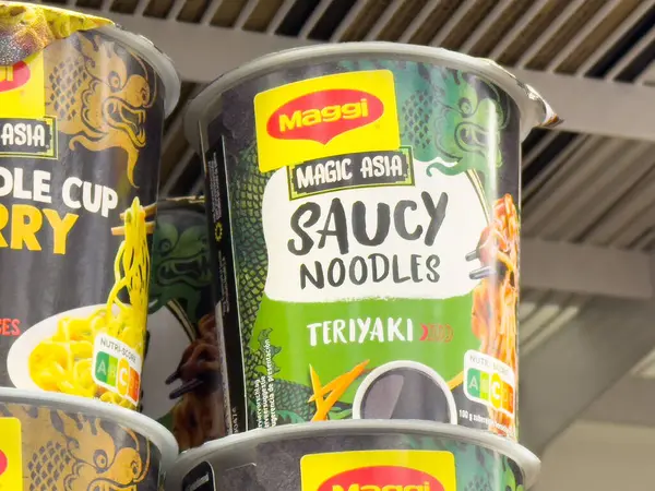 Maggi soslu teriyaki aromalı erişte..