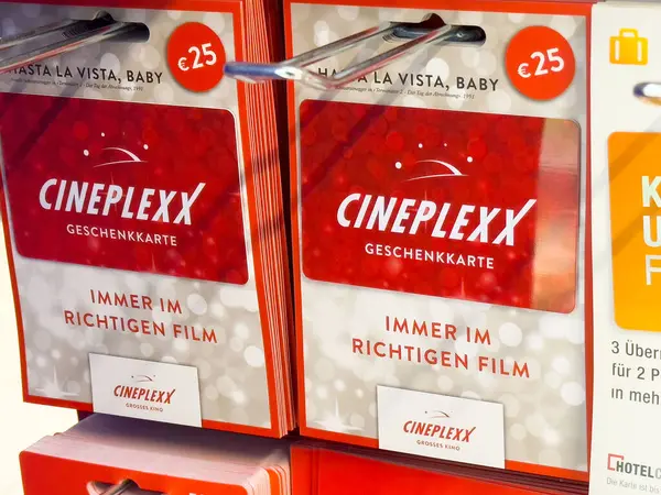 Sinema tutkunları için sinema hediye kartları.