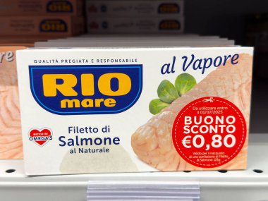Rio mare buğulanmış somon fileto paketi indirimli.