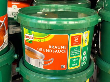Knorr Braune grunsauce aşçısı 20 litre soğutucu görüntüsü.
