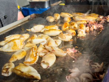 Izgara kalamar ve ızgara ızgara ızgara ızgara ızgara ızgara..