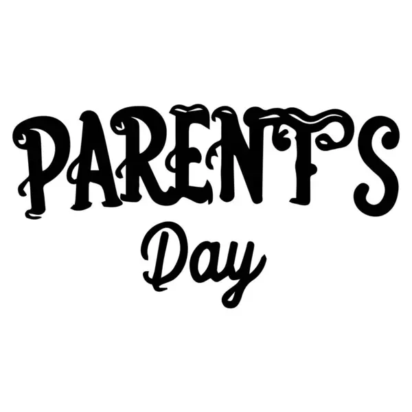 Stock image  Parents day only text design Free Download.