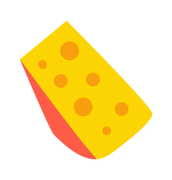 奶酪的和平 矢量说明 — 图库矢量图片