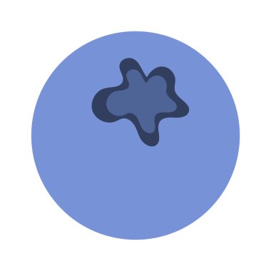 Yabanmersini yemek ikonu. Vektör illüstrasyonu