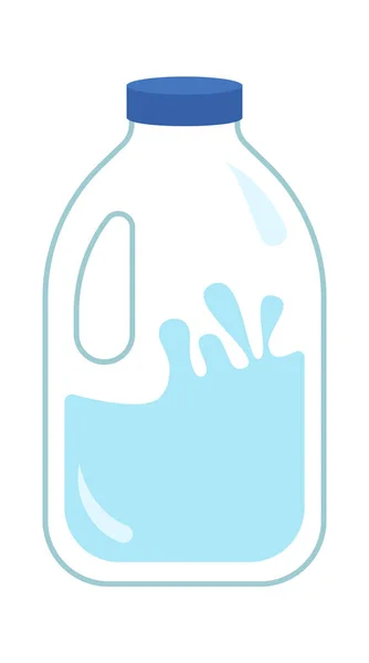 Пластиковая Бутылка Воды Векторная Иллюстрация — стоковый вектор