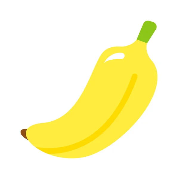 Bananowe Organiczne Jedzenie Ilustracja Wektora — Wektor stockowy