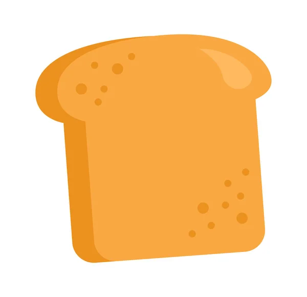 Peace Bread Bakery Icon Vector Illustration — Stock Vector