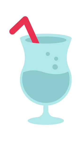 Cocktail Boisson Fraîche Illustration Vectorielle — Image vectorielle