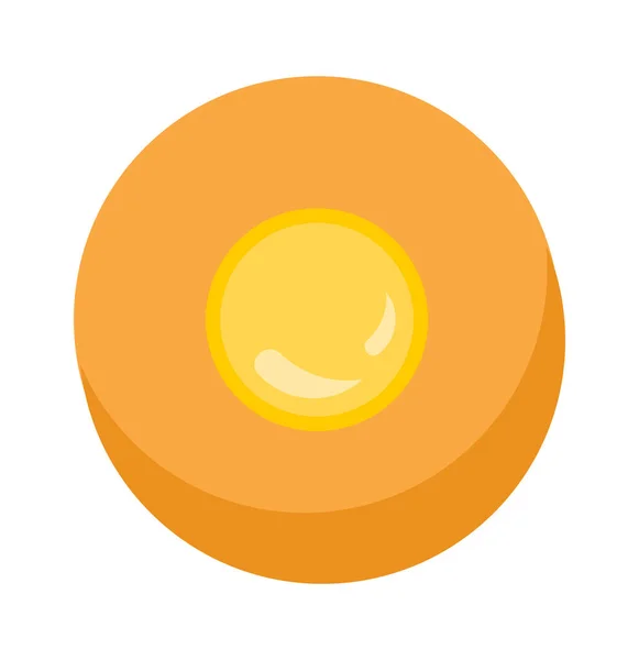 Donut Bakkerij Icoon Vectorillustratie — Stockvector