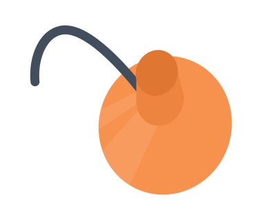 Lambanın düz simgesi Ofis ekipmanları İş Yeri