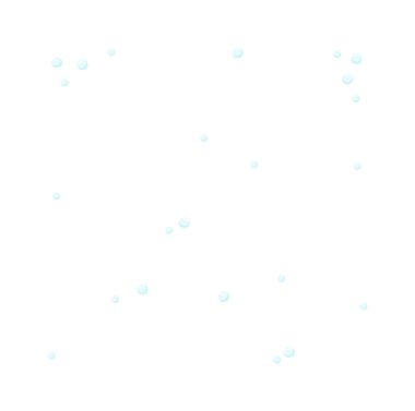 Bubbles düz ikon banyo köpüğü günlük hijyen. Vektör illüstrasyonu