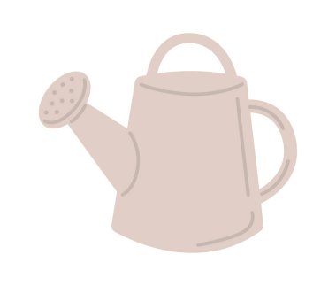 Huni düz ikon sulama ev bitkisi bahçe işleri. Vektör illüstrasyonu