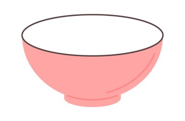 Asya mutfağı ikonu Mutfak aletleri için özel bulaşık takımı. Vektör illüstrasyonu