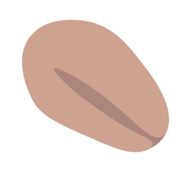 Buğday tanesi düz mısır gevreği tohumu tarımı. Vektör illüstrasyonu