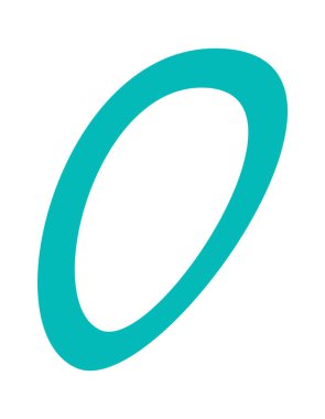 Soyut şekil tasarım ögesi. Vektör illüstrasyonu