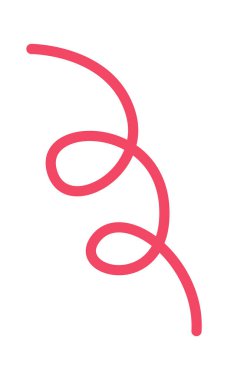 Soyut şekil tasarım ögesi. Vektör illüstrasyonu