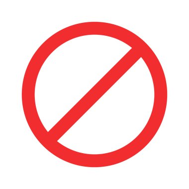 Düz resim sınırını yiyecekle yasaklayın. Vektör illüstrasyonu