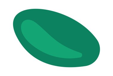 Plasticine düz ikon el yapımı el işi heykel. Vektör illüstrasyonu