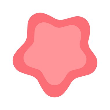 El yapımı plastik düz ikon modelleme heykeli. Vektör illüstrasyonu