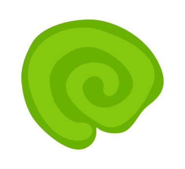 Plasticine düz ikon el yapımı el işi heykel. Vektör illüstrasyonu