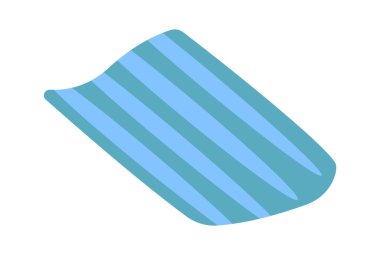 Renkli plastik ikon düz el işi hobisi. Vektör illüstrasyonu