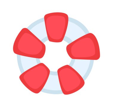 Renkli plastik heykel düz ikon el işi hobisi. Vektör illüstrasyonu