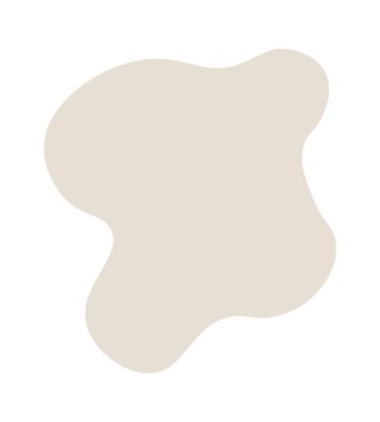 Soyut şekil renk beneği tasarım elementi. Vektör illüstrasyonu