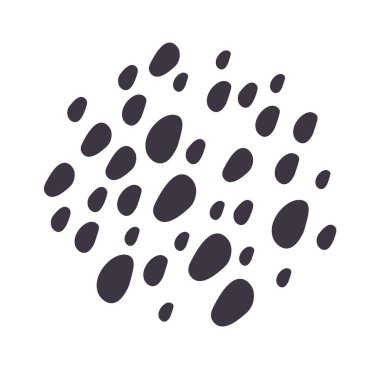 Soyut şekil renk benekleri tasarım elementi. Vektör illüstrasyonu