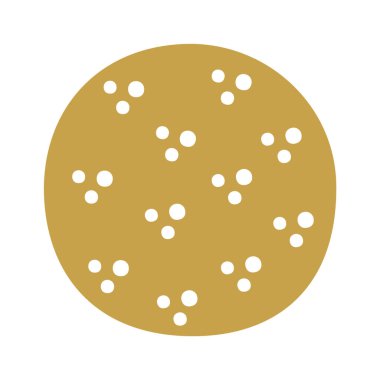 Dandelion flower line art Contemporary floral design. Vector illustration