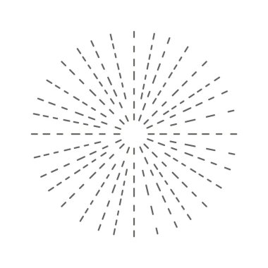 Dandelion flower line art Contemporary floral design. Vector illustration