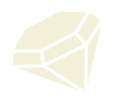 Soyut şekil tasarım ögesi. Vektör illüstrasyonu