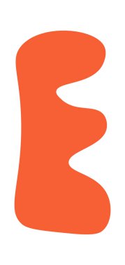 Hand drawn abstract doodles flat icon. Vector illustration