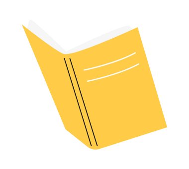 Interesting book flat icon Reading for animals. Vector illustration