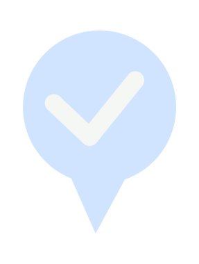 Communication cloud flat icon Checking Online message. Vector illustration