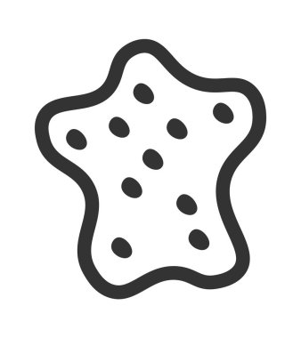 Microbe flat icon Virus Biology science. Vector illustration