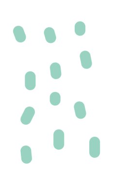 Abstract hand drawn shape design element. Vector illustration