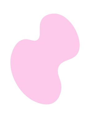 Soyut şekil tasarım ögesi. Vektör illüstrasyonu