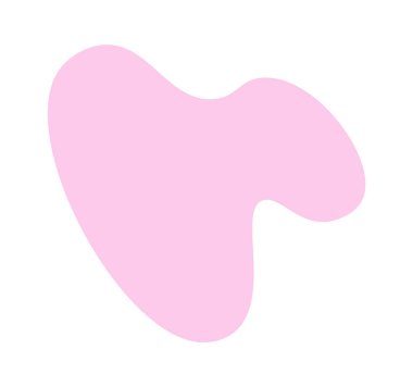 Soyut şekil tasarım ögesi. Vektör illüstrasyonu