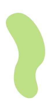 Soyut şekil tasarım ögesi. Vektör illüstrasyonu