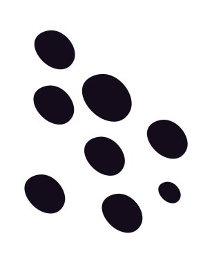 Abstract colorful spot design element. Vector illustration