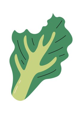 Vegetable food waste flat icon Sorted organic garbage. Vector illustration