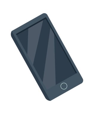 Smartphone illustration Electronic device element. Vector illustration