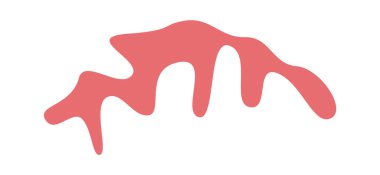 Arka plan için kırmızı leke. Vektör illüstrasyonu