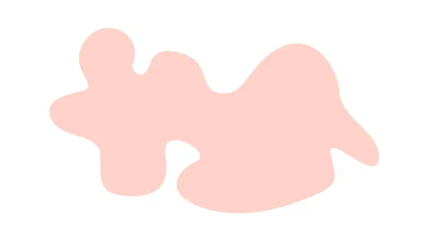 Розовая Геометрическая Пятно Фона Векторная Иллюстрация — стоковый вектор
