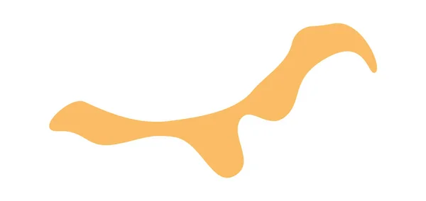 Orange Schandfleck Für Den Hintergrund Vektorillustration — Stockvektor