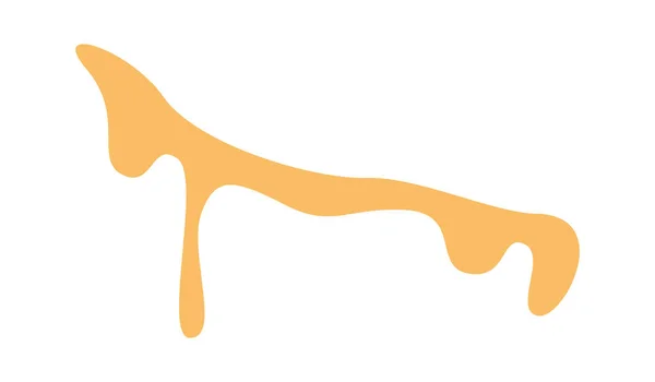 Orange Schandfleck Für Den Hintergrund Vektorillustration — Stockvektor