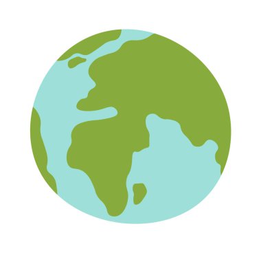 Dünyayı koruma ortamı. Vektör illüstrasyonu