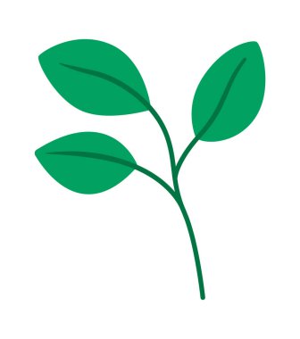 Toprak vektör düz illüstrasyon bahçesinde bitki